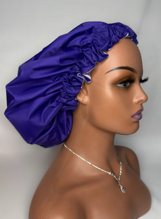 PURPLE SHOWER CAP