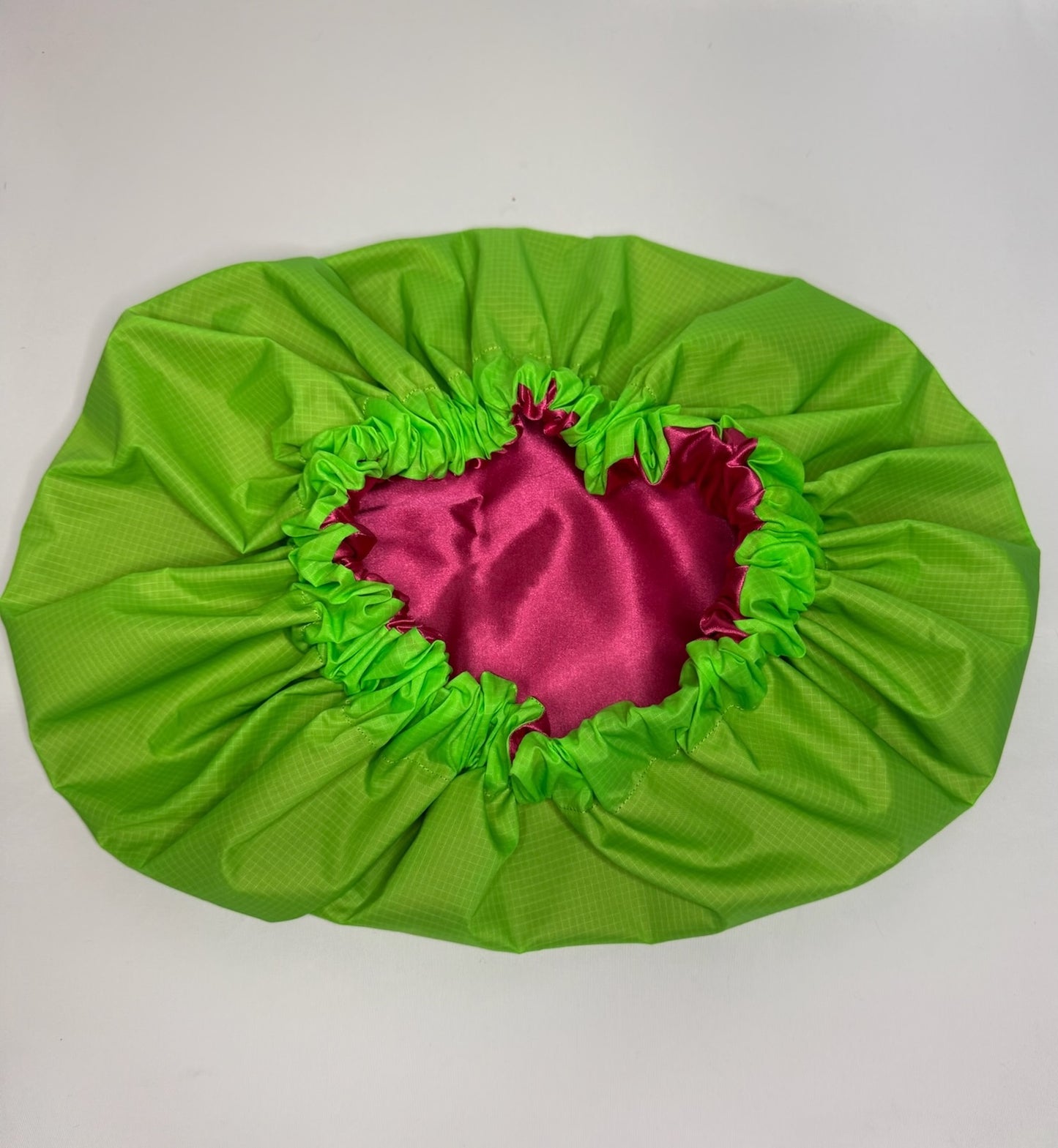 NEON GREEN SHOWER CAP