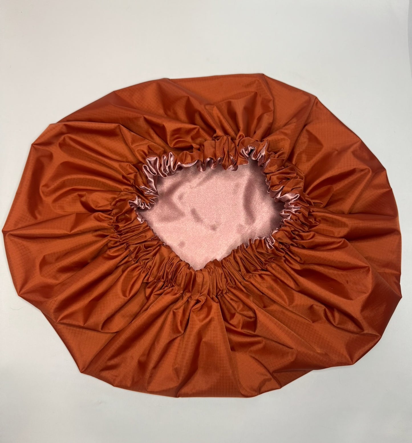 BURNT ORANGE SHOWER CAP
