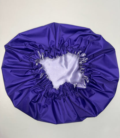 PURPLE SHOWER CAP