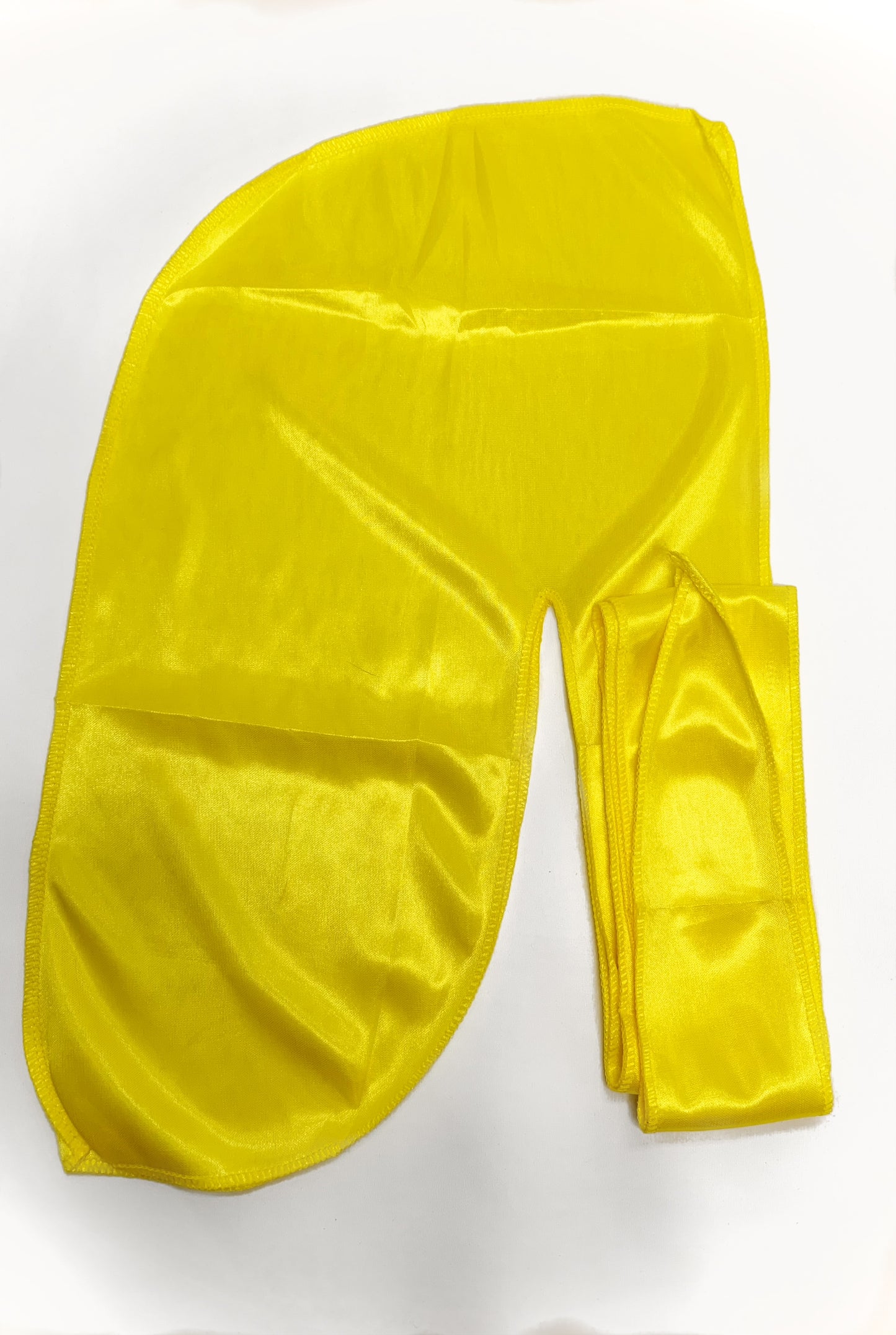 YELLOW SILKY DURAG