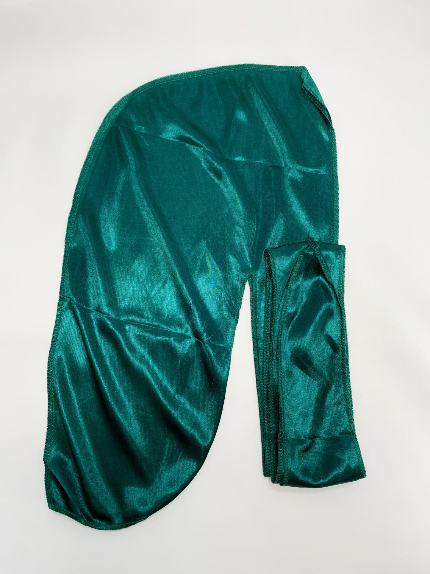 GREEN SILKY DURAG