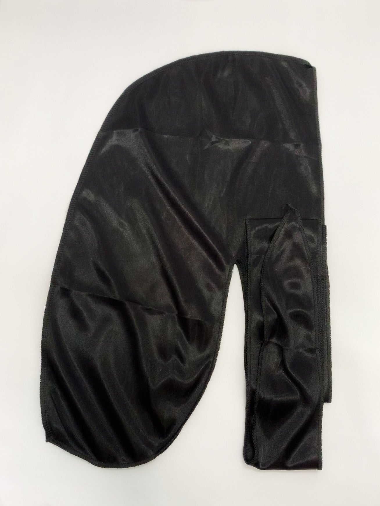 BLACK SILKY DURAG